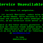 Custom Errorpages Demo
